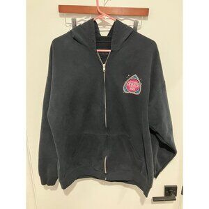 Universal Studios Halloween Horror Nights 2023 Never Go Alone Hoodie, Black, XL